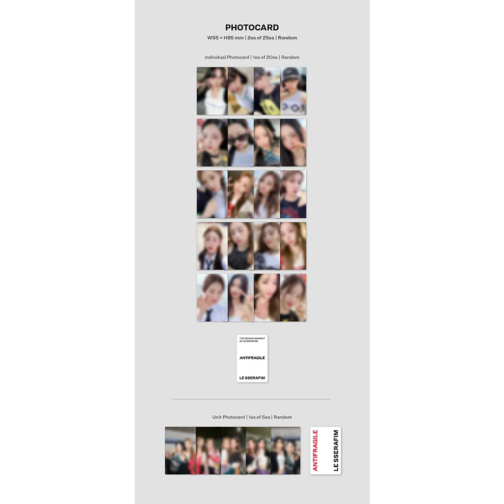 2nd Mini Album 'ANTIFRAGILE' (COMPACT Ver.) - Image 5