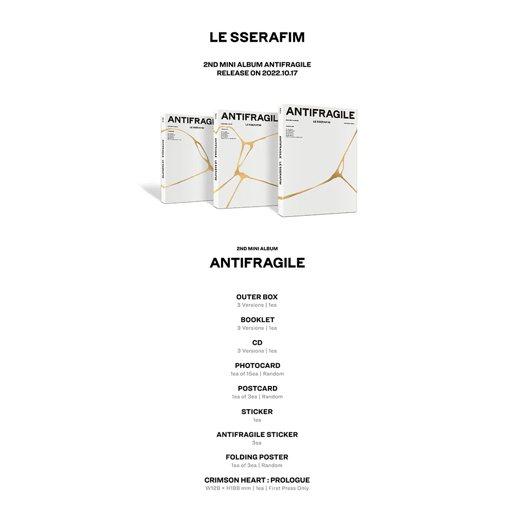 2nd Mini Album 'ANTIFRAGILE' IRIDESCENT OPAL - Image 3